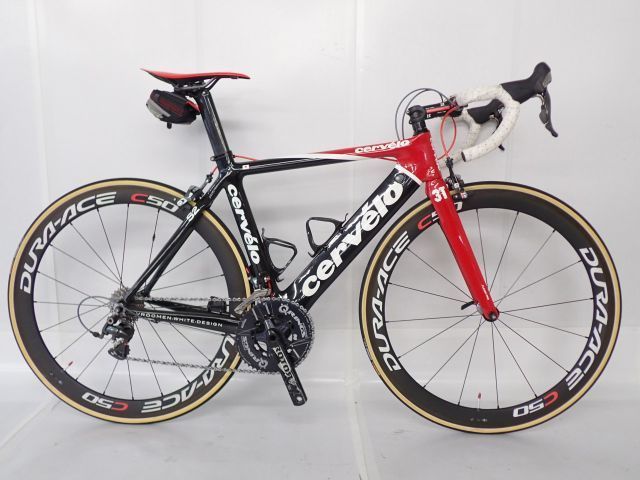 【SALE，新品】 Cervelo/サーヴェロ エアロロードバイク S2 赤/黒 7000系コンポ10S ロータークランク ホイール DURA-ACE C50 デュラエース 5BF11-1(520mm～)｜売買されたオークション情報、yahooの商品情報をアーカイブ公 520mm～