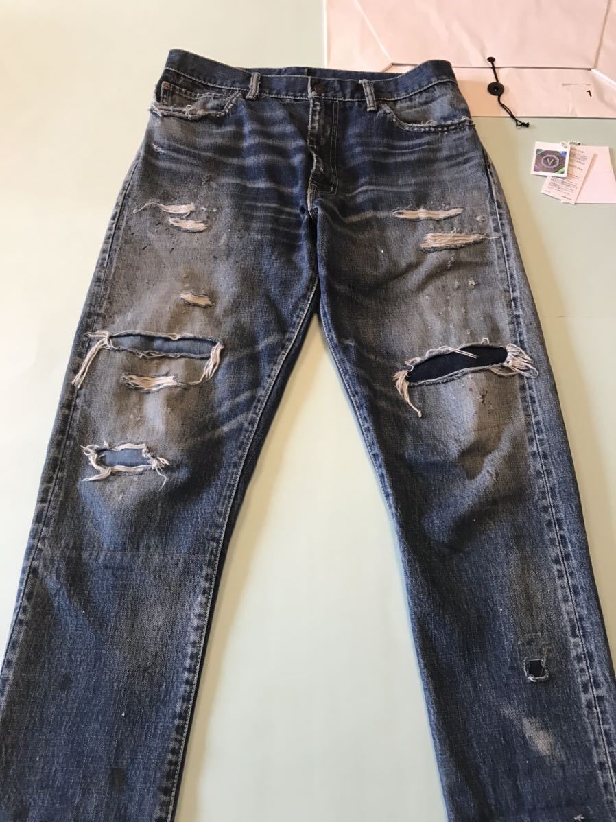 visvim SS JOURNEYMAN PANTS TACKED CRASH 1 中村ヒロキ着 ビズビム