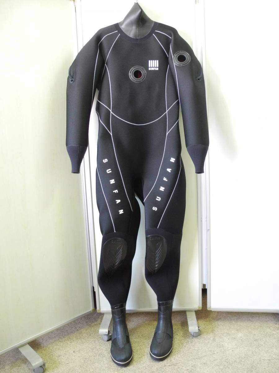 お買い得，人気 14 SUNFAN サンファン ドライスーツ メンズLLサイズ 96Y7 177.5 184.0cm 76kg ブーツ28.0cm 黒 Patmos-s バルブなし(ドライスーツ)｜売買されたオークション情報、yahooの商品情報をアーカイブ公開 - オーク ドライスーツ