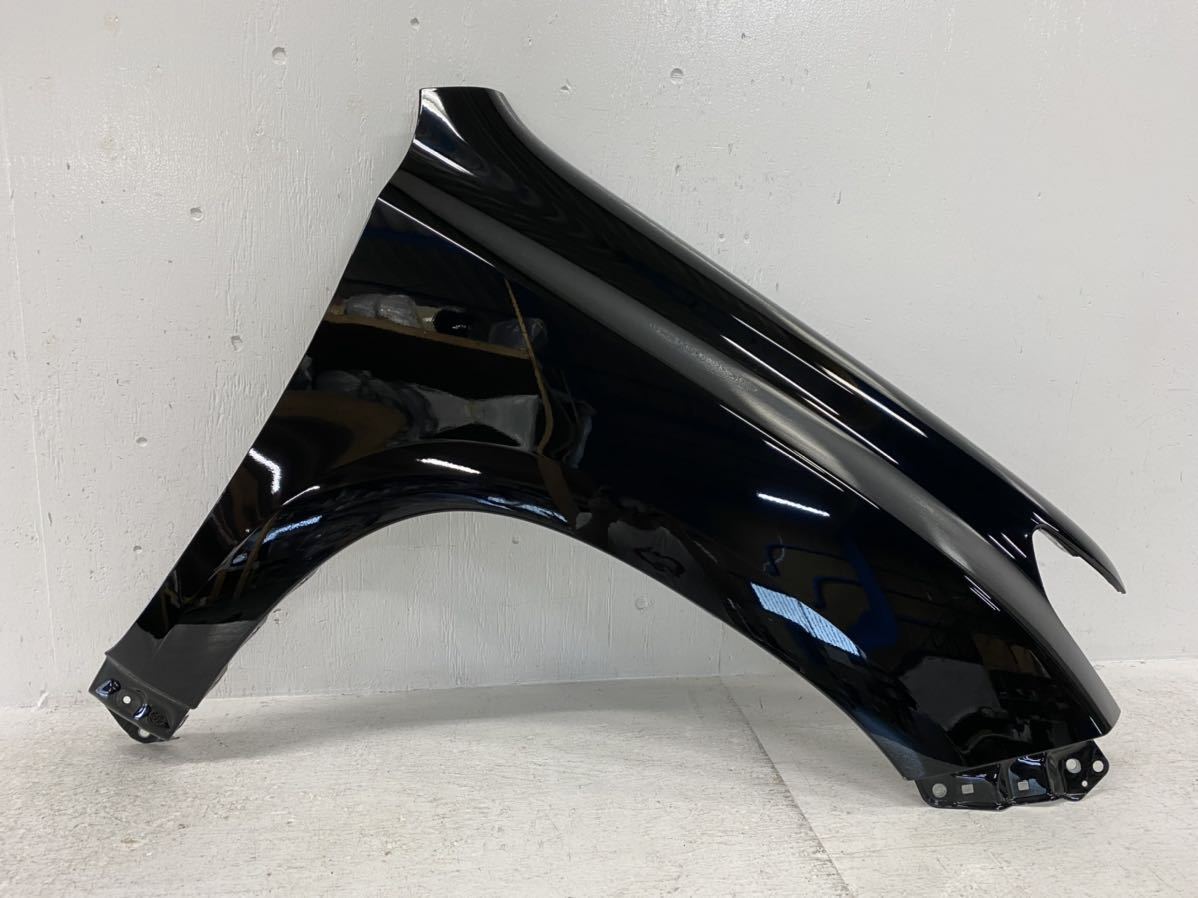 J17【軽傷】ランクル プラド TRJ150W 中期 純正 フェンダー 右 黒メタリック