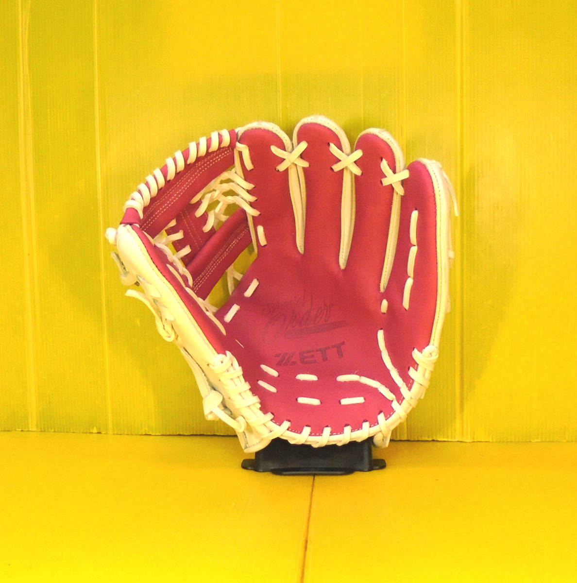 ZETT 硬式グローブ スペシャルオーダー 内野用 ピンク Gloves Baseball