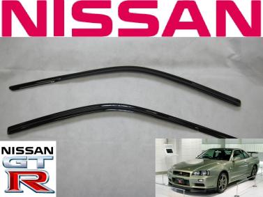 新作登場，お買い得 ニッサンスカイライン GTR BNR34 R34系 2ドア サイド ドアバイザー ルーフ Vスペック ニュル M GF-BNR34 GF-HR34 GF-ENR34 GF-ER34 GT-R(サイド)｜売買されたオークション情報、yahooの商品情報をアーカイブ公 日産用