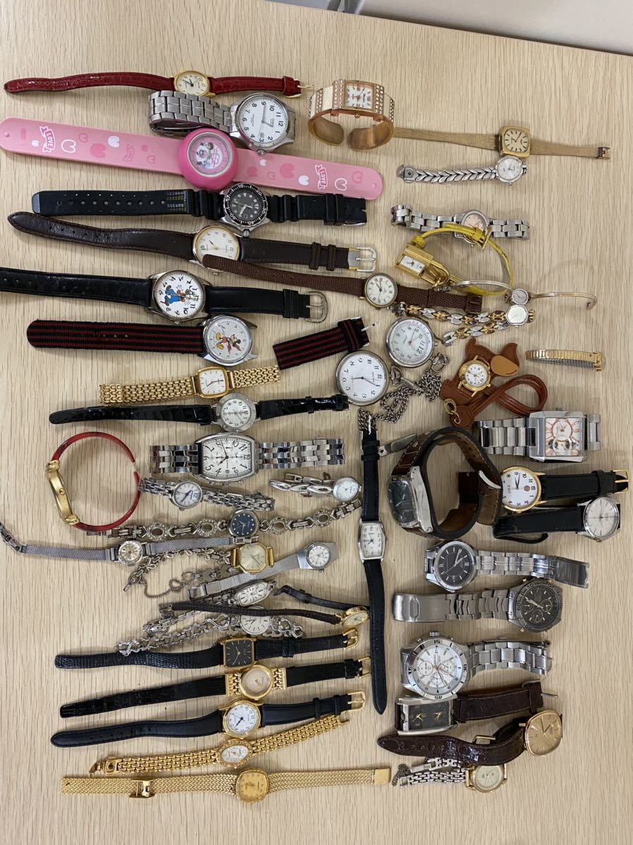 SEIKO CITIZEN RADO 等 腕時計 懐中時計 ジャンク 大量 ほぼクオーツ
