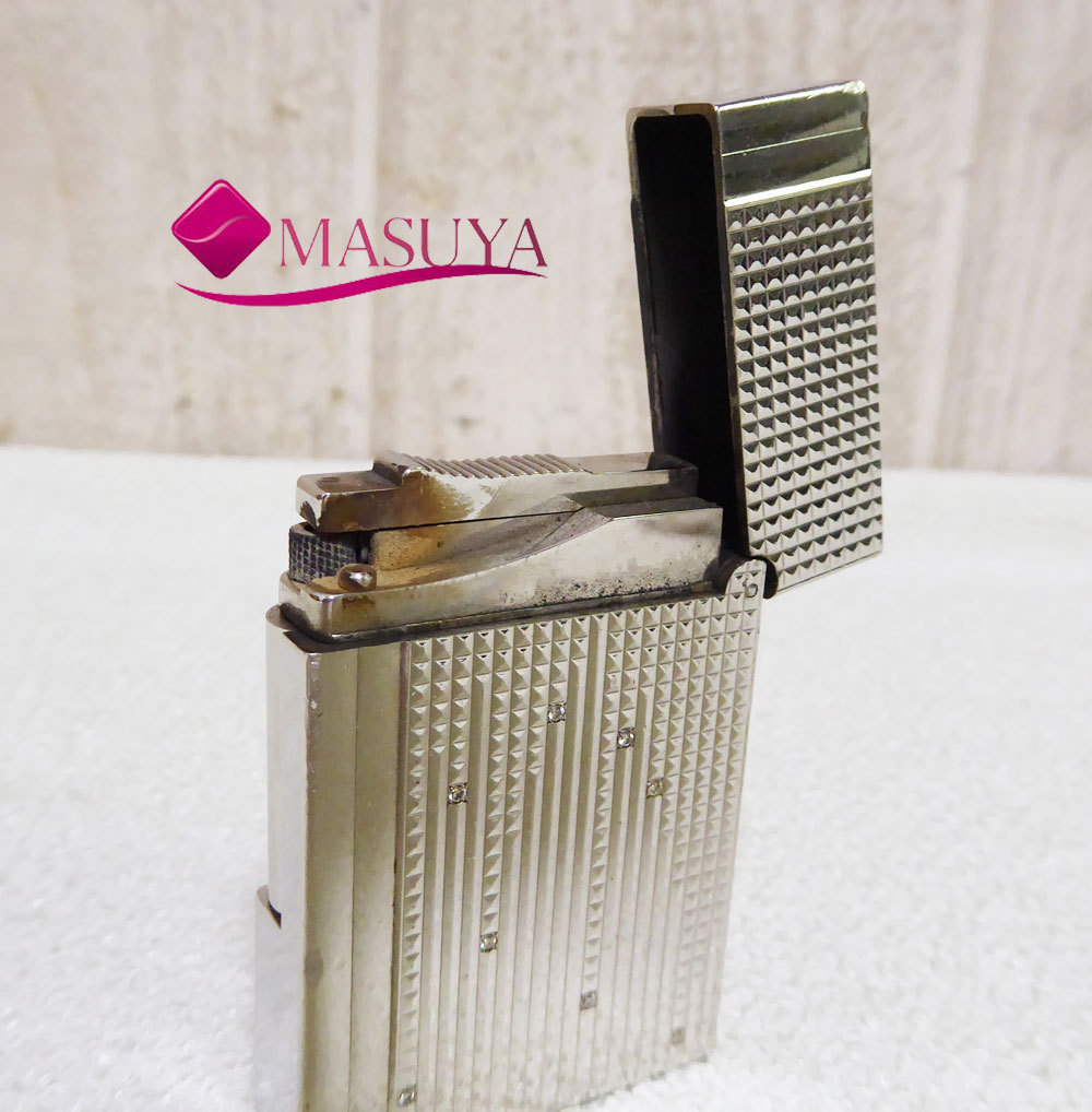 S.T Dupont デュポン ライン2 ダイヤモンド8石 ライター シルバー S.T Dupont デュポン ライン2 ダイヤモンド8石 ライター シルバー