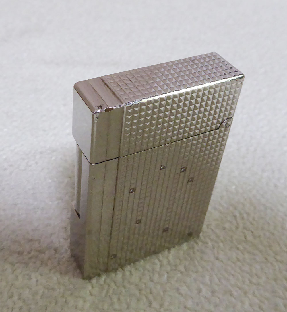 S.T Dupont デュポン ライン2 ダイヤモンド8石 ライター シルバー