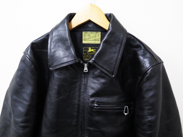 Joe McCoyジョーマッコイ ホースハイド レザージャケット 40 リアル
