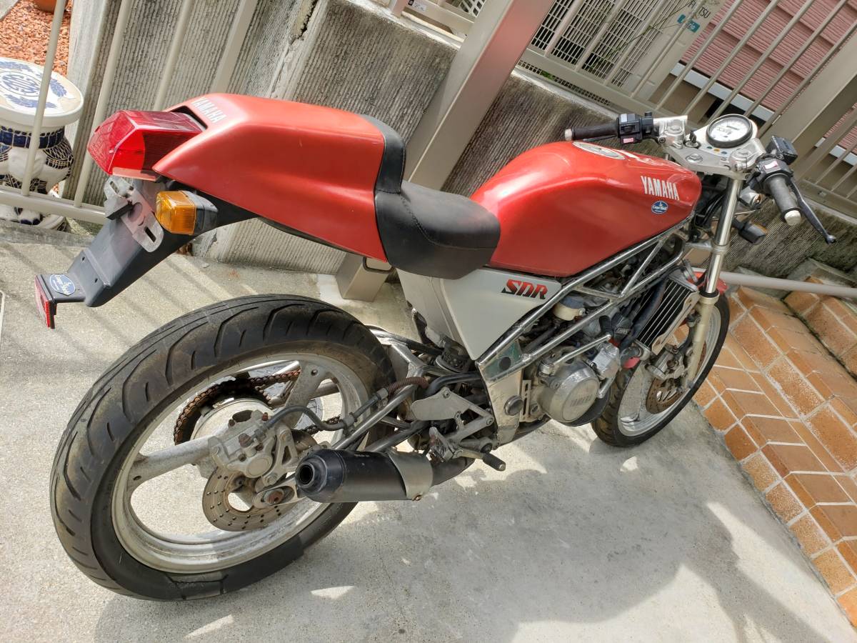 YAMAHA SDR200 部品取りに　　　　　　　　書類無しの不動車　引き取り YAMAHA SDR200 部品取りに書類無しの不動車引き取り