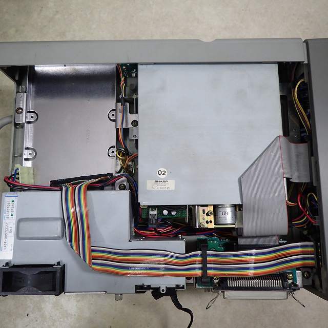SHARP X68000ACE HD 本体 CZ-611C-GY HDD無し + キーボード