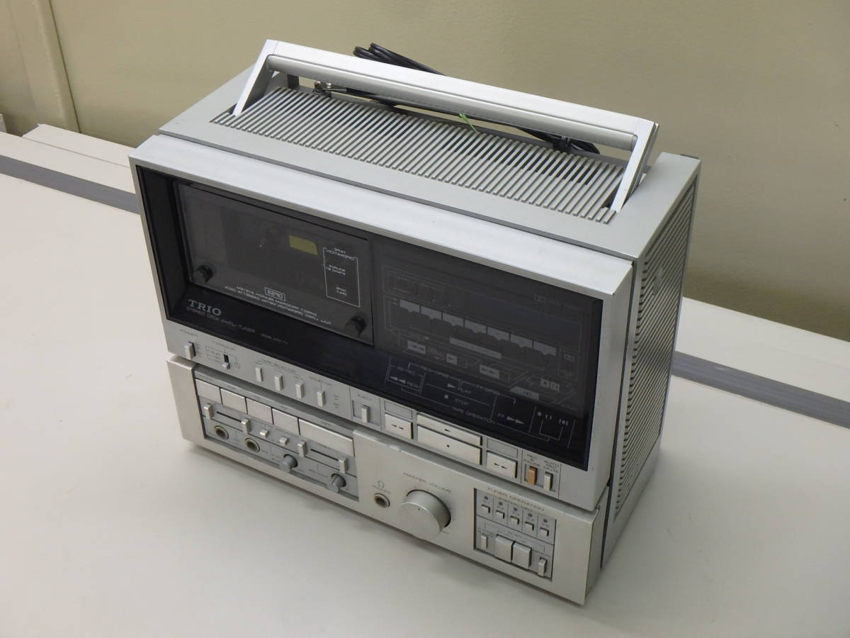 TRIO トリオ ◇ ラジカセ ◇ KRX-7V ◇ 未チェックジャンク オーディオ