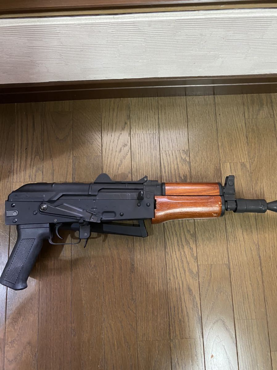 人気セール，お買い得 電動ガン AK74u メタル ウッド(電動ガン)｜売買されたオークション情報、yahooの商品情報をアーカイブ公開 - オークファン 電動ガン