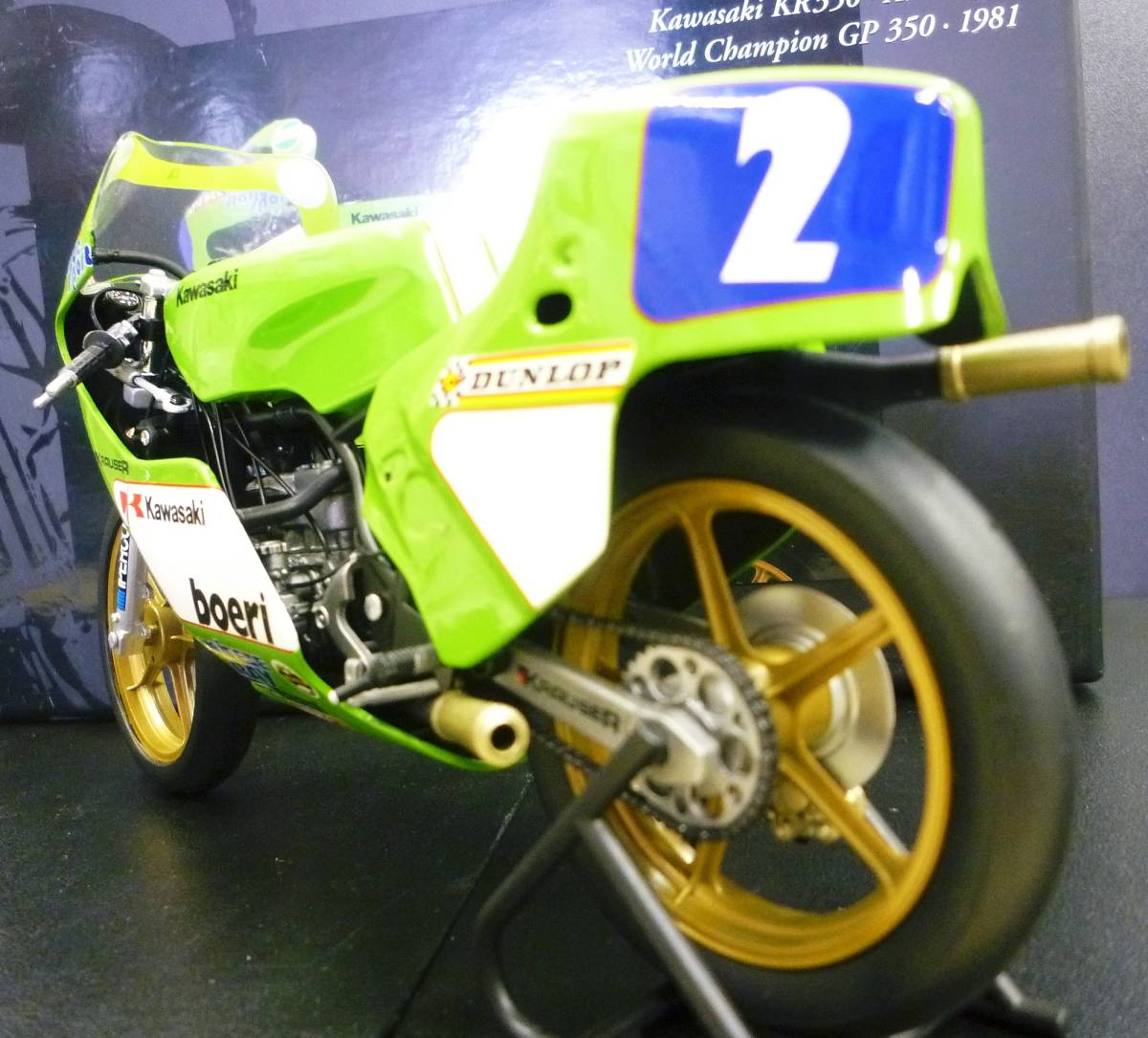 ミニチャンプス 1/12 カワサキ KR350 Kawasaki KR 350 A.Mang 1981