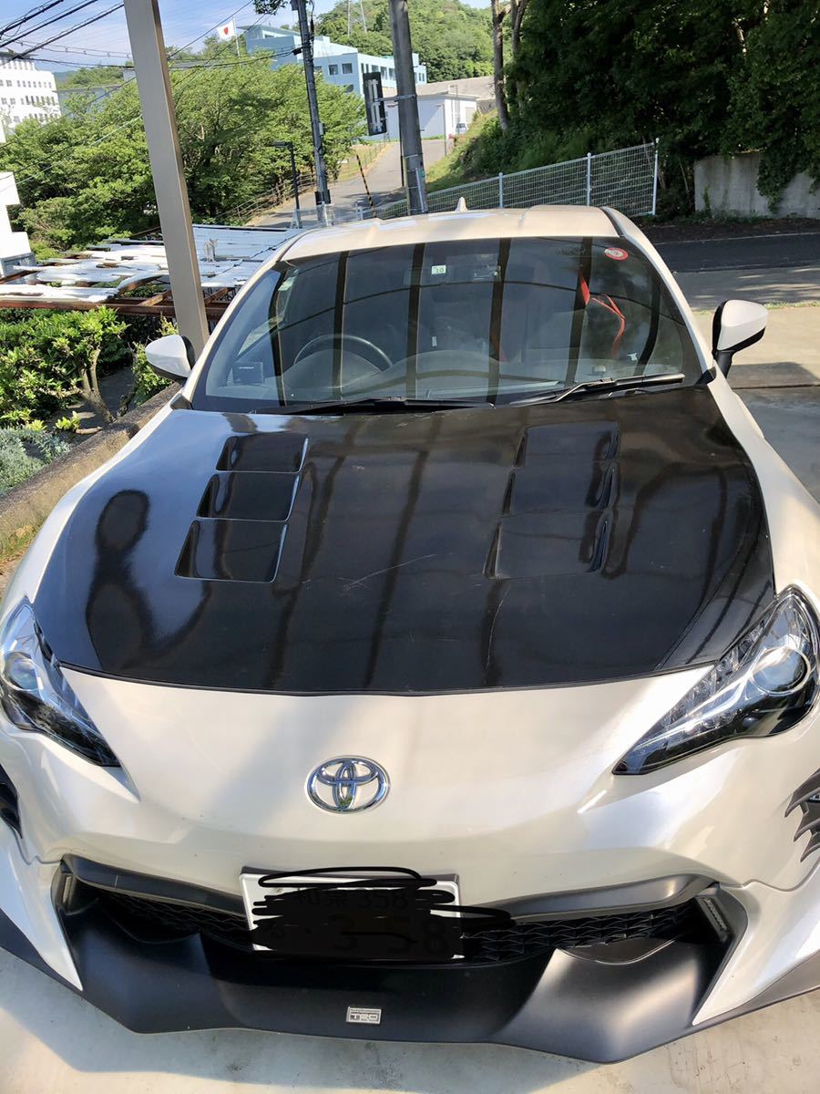 直販卸売 トヨタ86(ZN6)スバルBRZ(ZC6)用メーカー不明ダクト付きFRP