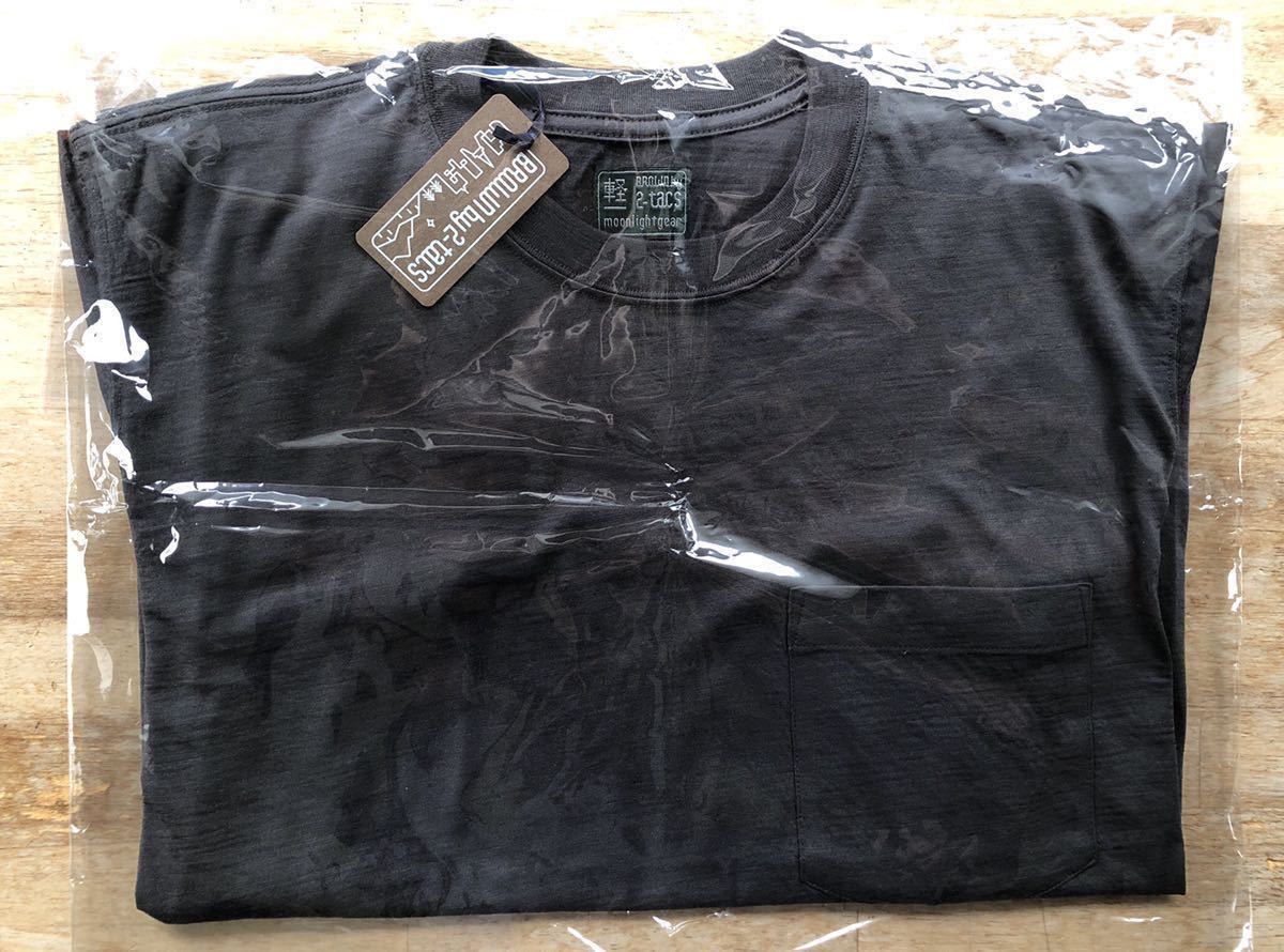 2-tacs Moonlightgear × 軽Edition BAA#1 by Pocket Tee BROWN LongSleeve BAA &frasl; Tank brown #1 Crew
