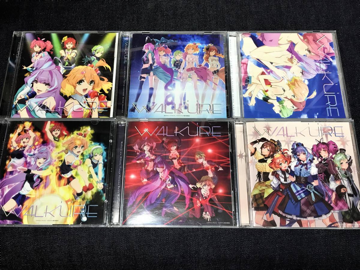 送料無料】ワルキューレ CD 6枚セット 初回限定盤 CD+DVD マクロスΔ