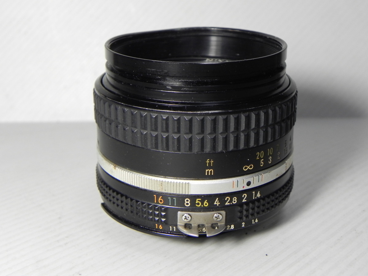Nikon 50mm F1.4 NIKKOR レンズ AI-S f1.4 ジャンク品 A34 ニコン | Ai-