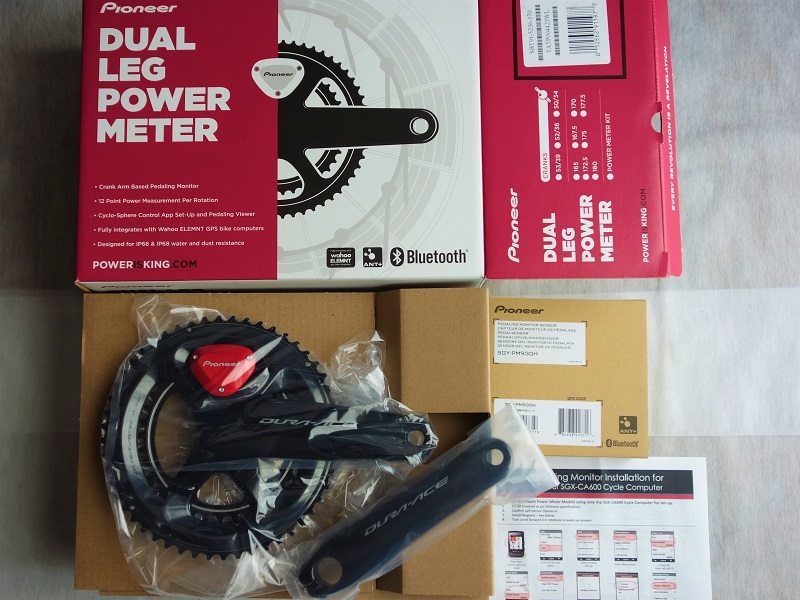 全国無料，定番 即納 パイオニア パワーメーター SGY-PM930H 両足計測 シマノ DURA-ACE R9100 52-36T 170mm Pioneer Dual Power Meter(セット)｜売買されたオークション情報、yahooの商品情報をアーカイブ公開 - オークファン セット