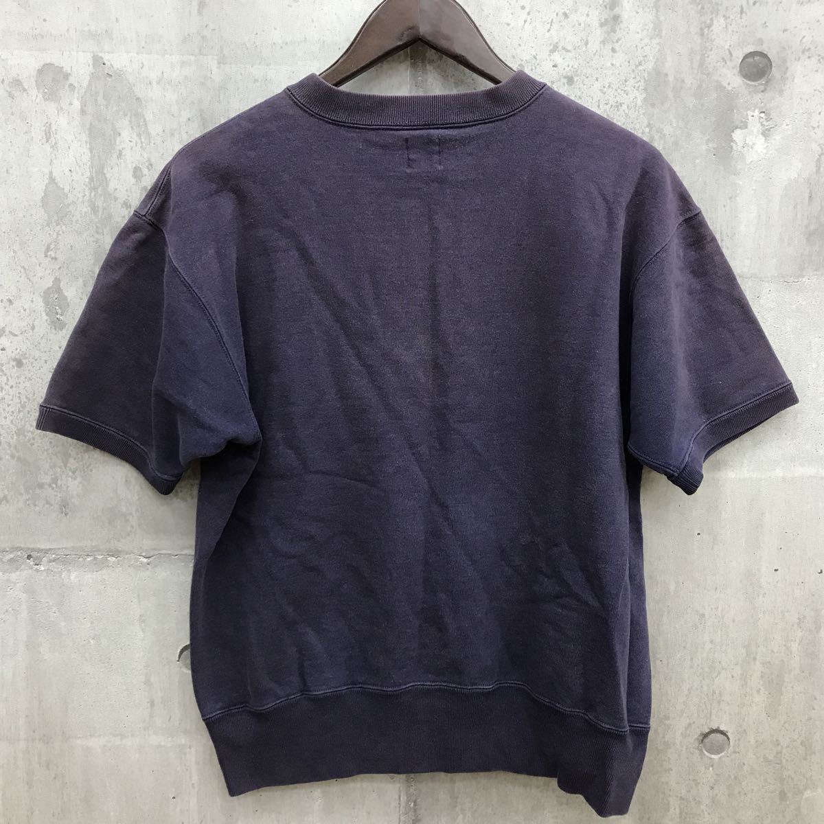 THE FLAT HEAD 半袖スウェット ハーフジップ THE FLAT HEAD 半袖 