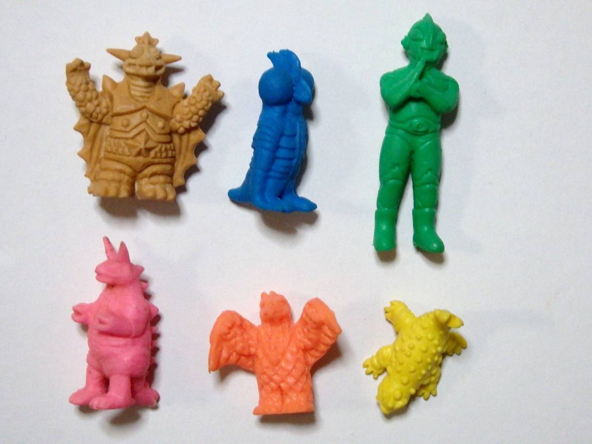 怪獣消しゴム☆完全ジャンク：約2キロ強⁄パチ⁄当時物 - Yahoo 