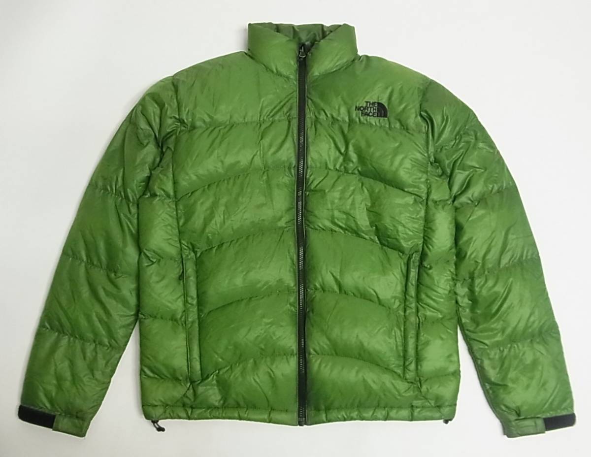 【100%新品，得価】 国内正規品 THE NORTH FACE ノースフェイス ND18900 サミット アコンカグア ダウンジャケット M 緑 YB(Mサイズ)｜売買されたオークション情報、yahooの商品情報をアーカイブ公開 - オークファン 男性用