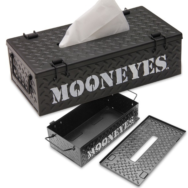  mooneyes ブラック 黒色 黒 スティール ティッシュ ボックス カバー 縞板 ムーンアイズ ティッシュケース ガレージ 車 お部屋に(ティッシュボックス)｜売買されたオークション情報、yahooの商品 ティッシュボックス
