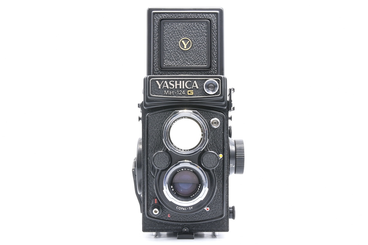 ◇ YASHICA ヤシカ Mat-124 G / Yashinon 80mm F3.5 フィルムカメラ 中