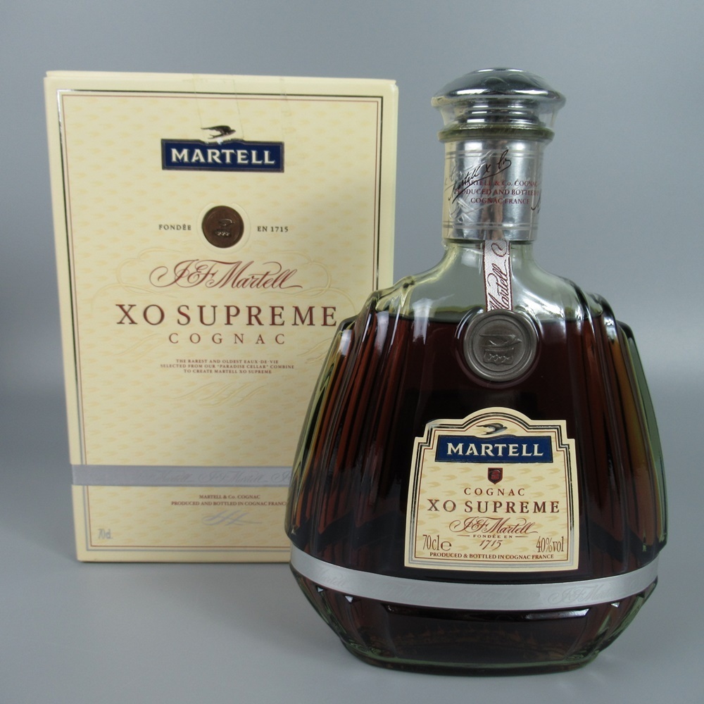 マーテル XO スプリーム 700ml 40％ COGNAC 未開栓 未開栓MARTELL