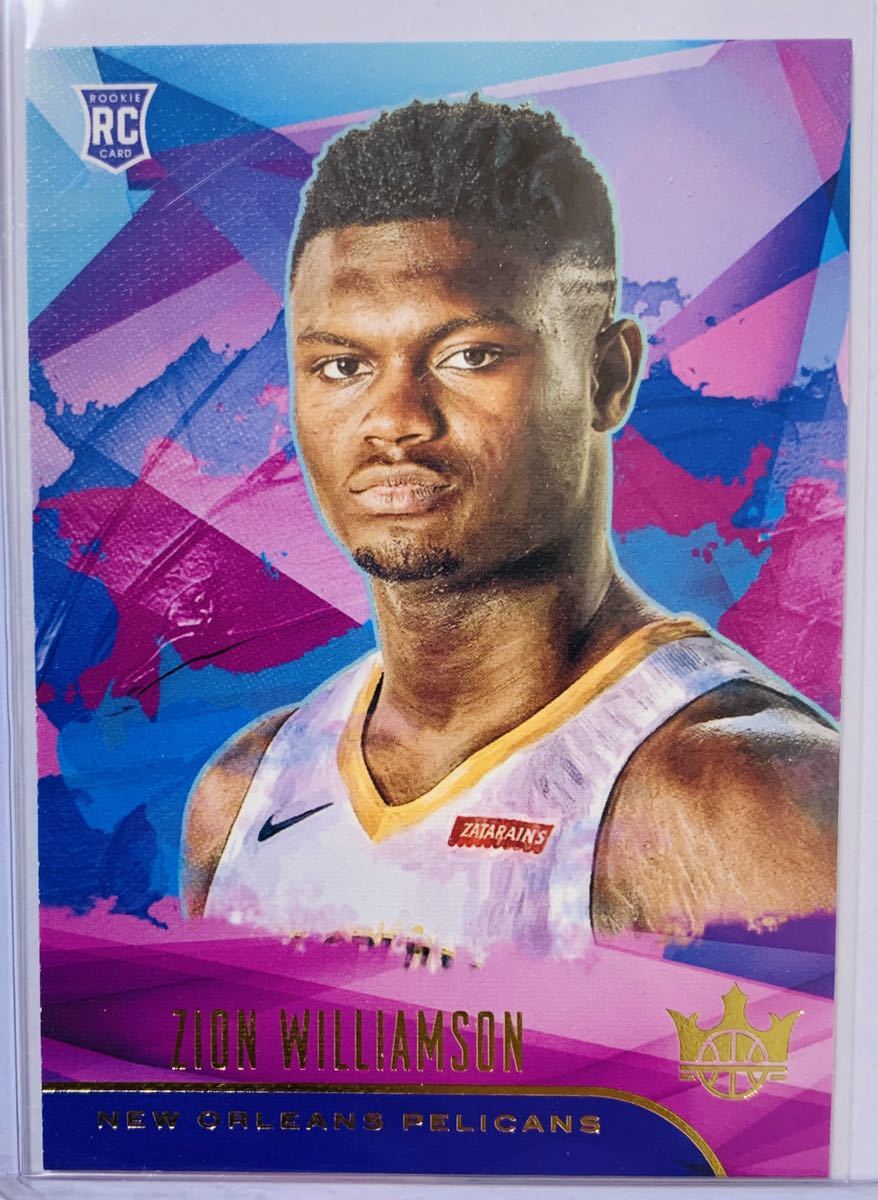 2019-20 Panini Court Kings Zion Williamson Level 1 RC ルーキー