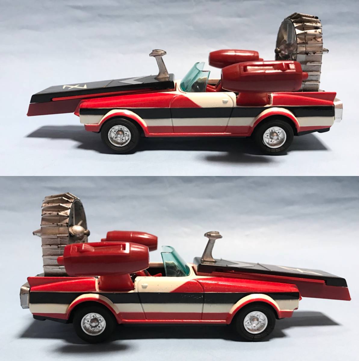 タカトク 怪傑ズバット ズバッカー 合金 ジャンク品 検） ヨネザワ