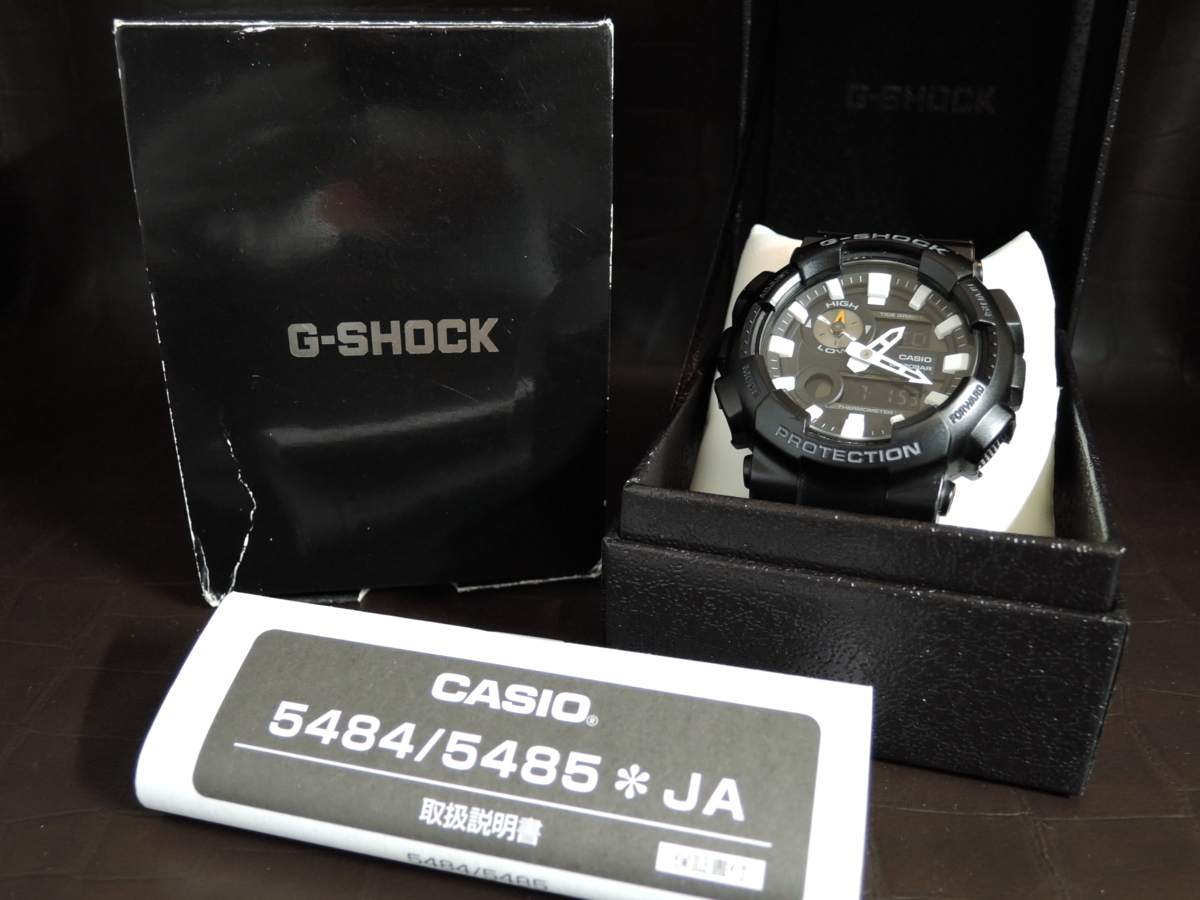 1円～ カシオ CASIO Ｇショック Gライド GAX-100B メンズ クオーツ デジタル 黒文字盤 腕時計 CD0255952 腕時計 G-LIDE カシオ GAX-100 G-Lide メンズ腕時計