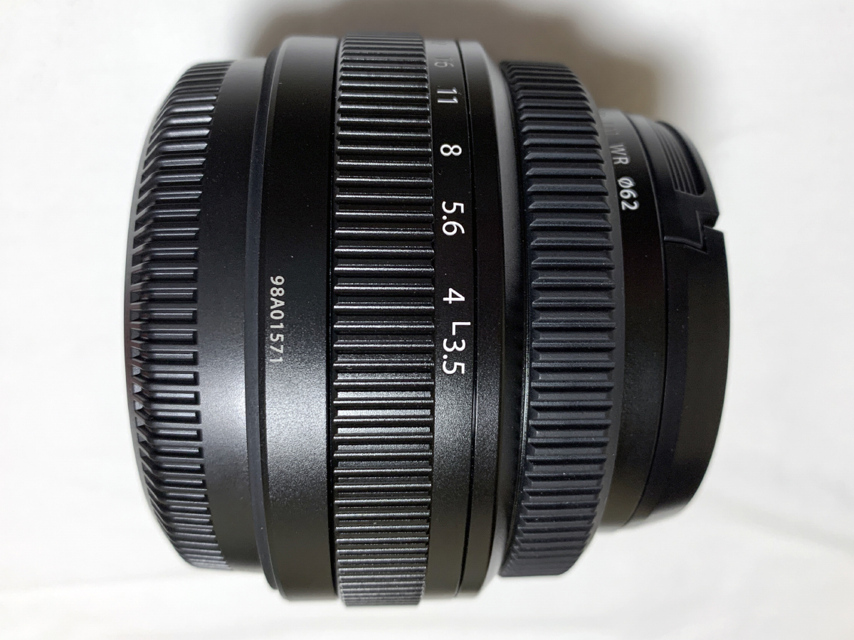  FUJIFILM フジノン GFレンズ GF50mm F3.5 R LM WR 中古美品_5
