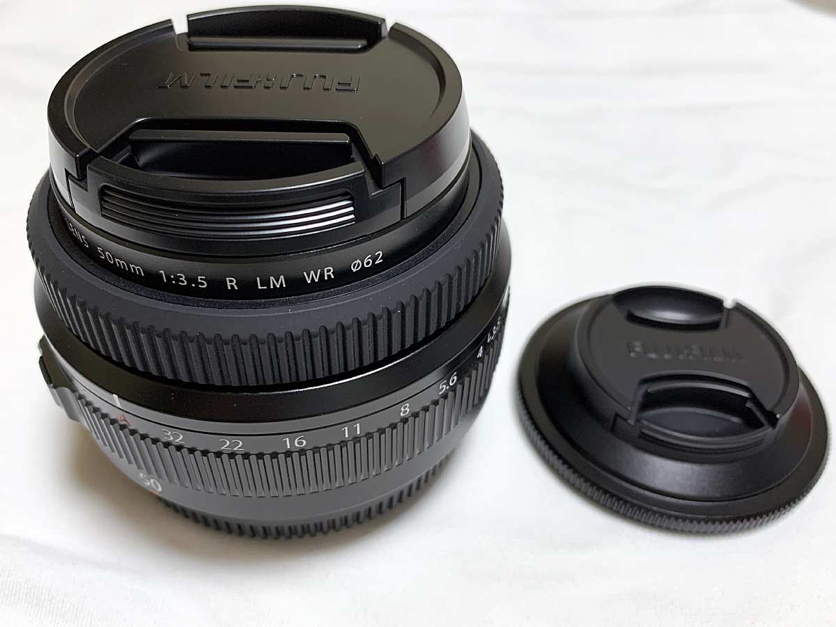  FUJIFILM フジノン GFレンズ GF50mm F3.5 R LM WR 中古美品_6