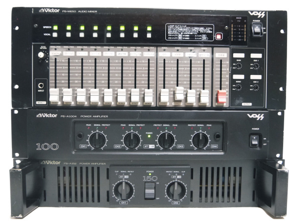 Victor VOSS ビクター | PS-M650 ペア アナログ : オーディオミキサー