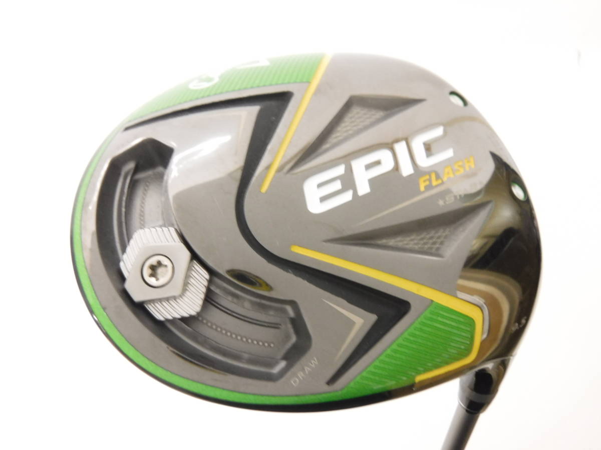 FLASH STAR EPIC ドライバー キャロウェイ for (Callaway) EVOLUTION : CW [Speeder S エピックフラッシュ 中古キャロウェイ FLASH」徹底試打! Driver#138