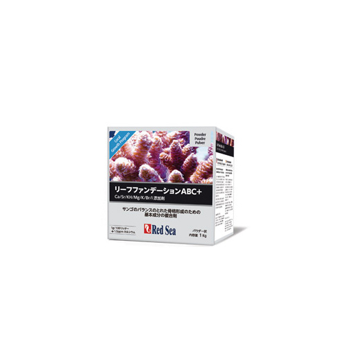 爆買い，大人気 送料激安 レッドシー リーフファンデーションABC+ 1kg(総合安定剤)｜売買されたオークション情報、yahooの商品情報をアーカイブ公開 - オークファン 総合安定剤