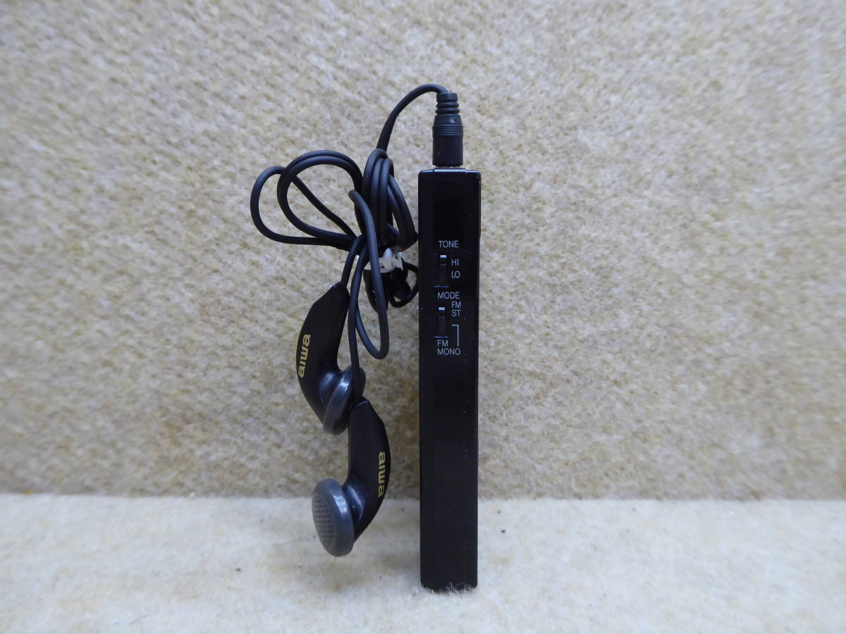 SONY ワイドFM対応 イヤホン内蔵 FM⁄AMポケットラジオ SRF-R356
