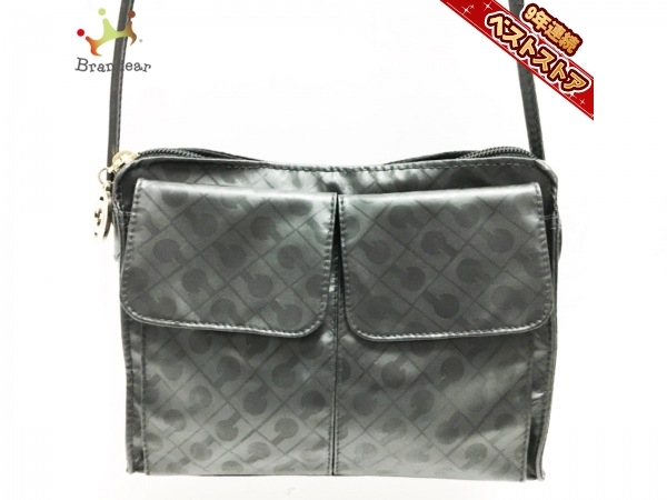 100%新品，低価 ゲラルディーニ GHERARDINI ショルダーバッグ PVC 塩化ビニール グレー&times;ダークグレー ミニサイズ バッグ(ゲラルディーニ)｜売買されたオークション情報、yahooの商品情報をアーカイブ公開 - ゲラルディーニ