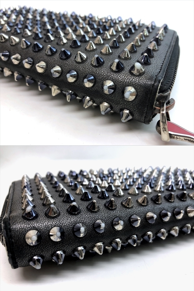 ミラ　クリスチャン　ルブタン　長財布　財布 Christian Louboutin クリスチャンルブタン パネトーネ ラウンド