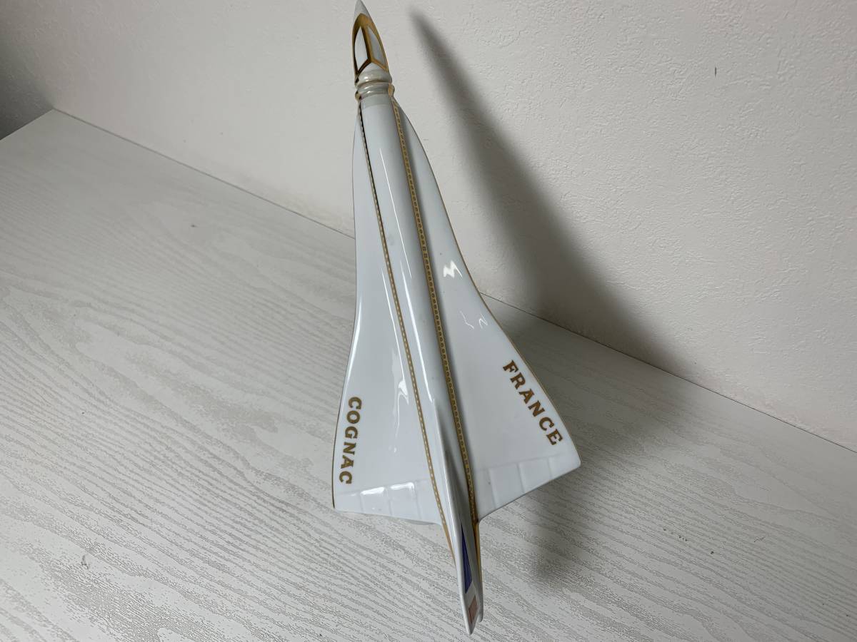 GAUTIER DEPOSE ゴーティエ リモージュ フランス コンコルド 飛行機型 陶器ボトル コニャック ブランデー 700ml 40% 未開栓 古酒 ゴーティエ リモージュ GAUTIER 40度 古 洋酒