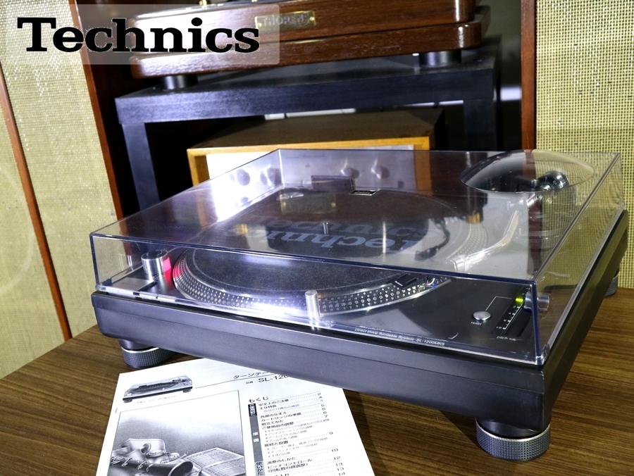 良品 Technics SL-1200MK5 ターンテーブル 純正シェル付属 当社メンテ/調整済 Audio Station