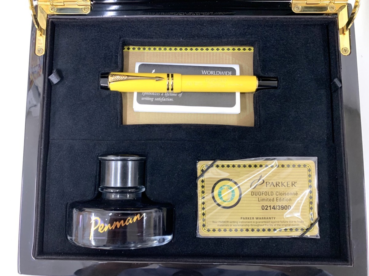パーカー 万年筆 PARKER DUOFOLD Cloisonne Limited Edition 限定3900