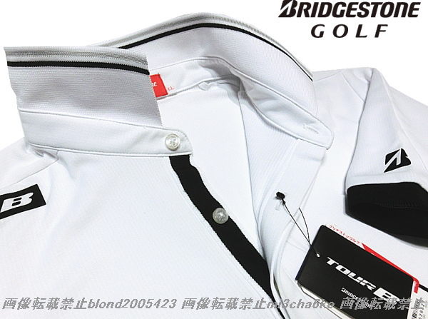 限定SALE，得価 BRIDGESTONE ブリヂストンゴルフTOUR-Bハイパー速乾B-DRY半袖ポロシャツ WH/L(ツアーステージ)｜売買されたオークション情報、yahooの商品情報をアーカイブ公開 - オークファン シャツ