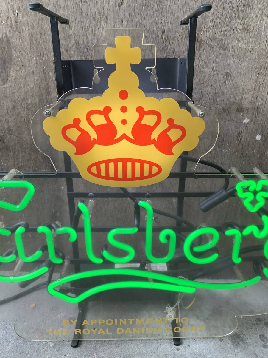 新品【カールスバーグ】ネオンサイン 電飾 憂 ネオン管 非売品 レア 