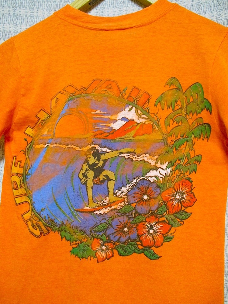 70s Vintage USED 古着 SURF HAWAII サーフ ハワイ サーフィン 