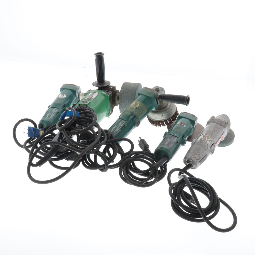 【お得，100%新品】 名古屋支店 HITACHI 日立工機 G13YA1 125mm 電子ディスクグラインダ 等 電動工具 5点セット まとめ売り 動作未確認 ジャンク(電動工具)｜売買されたオークション情報、yahooの商品情報をアーカイブ その他