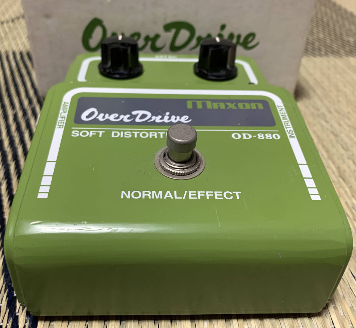 Maxon OD-880 オーバードライブ SOFT DISTORTION【箱付き