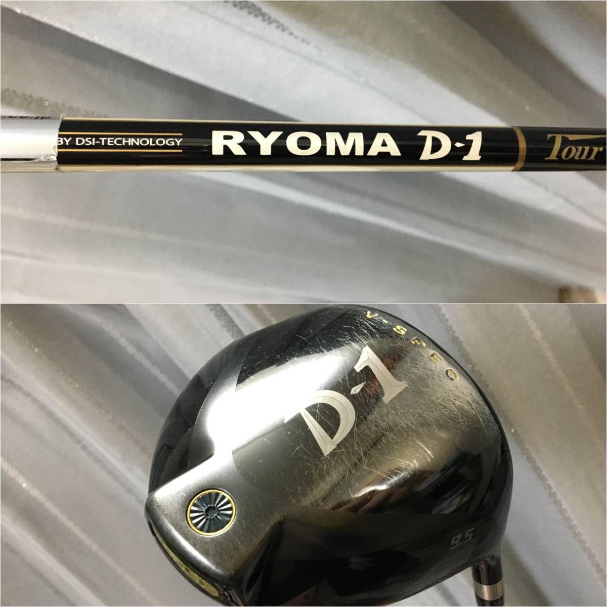 【格安，品質保証】 純正品 RYOMA リョーマ D-1 ツアーAD V-SPEC S 9.5&deg;45.25in(その他)｜売買されたオークション情報、yahooの商品情報をアーカイブ公開 - オークファン 男性右きき用