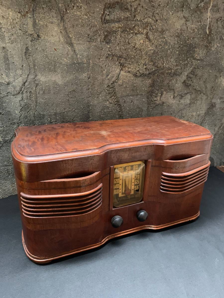 【真空管式ラジオ】Emerson エマーソン 540 小さい EMERSON USA 真空管ラジオ ジャンク 真空管式ラジオEmerson エマーソン