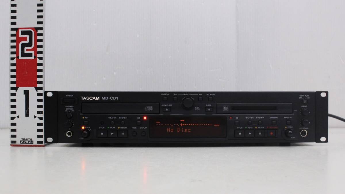▲通電OK｜業務用 CD/MDデッキ｜TASCAM タスカム MD-CD1｜現状・ジャンク ■H0709 TASCAM Yahoo!オークション MD-CD1MKII TASCAM|ジャンクMD&frasl;CDデッキ|ハードオフ公式通販オフモール MD-CD1MKIII CDプレーヤー&frasl;MDレコーダー