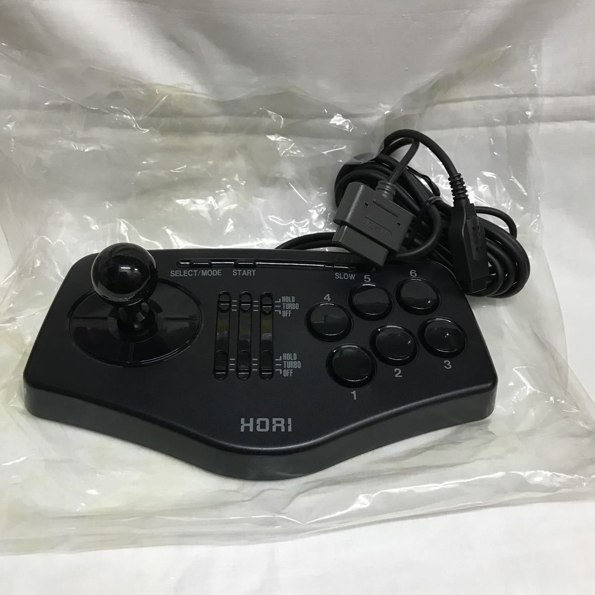 HORI ファイティング スティック DUAL│スーファミ・メガドライブ