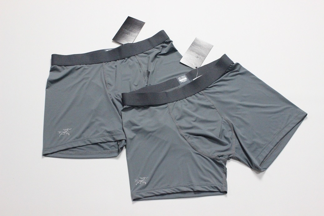 激安大特価，激安大特価，HOT ARC'TERYX Phase SL Men's 防臭殺菌処理 4方向ストレッチボクサーパンツ XLサイズ グレー 2枚(XLサイズ以上)｜売買されたオークション情報、yahooの商品情報をアーカイブ公開 - オークファン 男性用